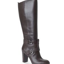 Incaltaminte Femei Nine West Dark Brown Skylight Extended Calf Tall Boots Dark Brown