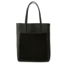Accesorii Femei Kelly Katie Kelly Katie Suede Pocket Tote Black