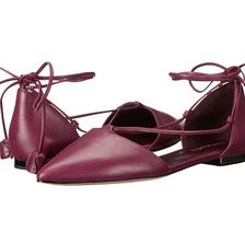 Incaltaminte Femei COACH Johnson Burgundy Soft Shine Calf