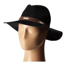Accesorii Femei San Diego Hat Company KNH8011 Knit Fedora Hat with Suede Band Black