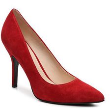 Incaltaminte Femei Nine West Shimmer Suede Pump Red