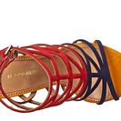 Incaltaminte Femei DSQUARED2 Strappy Color Block Sandal OcraNavyRosso
