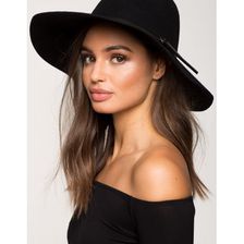 Accesorii Femei CheapChic Stella Wool Wide Brim Hat Black