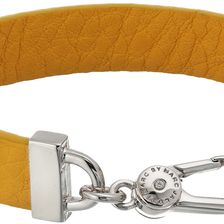 Marc by Marc Jacobs Key Items Simple Leather Bracelet Yellow Jacket