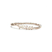 Bijuterii Femei GUESS Gold-Tone Stretch Logo Bracelet gold