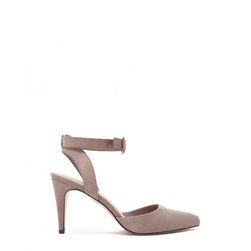 Incaltaminte Femei Forever21 Faux Suede Ankle Strap Sandals Grey
