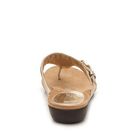 Incaltaminte Femei Ralph Lauren Collection Ralph Lauren Krystal Wedge Sandal Gold