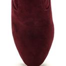 Incaltaminte Femei CheapChic Key To Success Tied Chunky Booties Burgundy