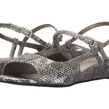 Incaltaminte Femei Walking Cradles Jillian BlackWhite Snake