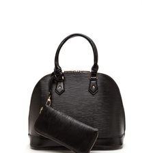 Accesorii Femei CheapChic Bag Envy Dome Satchel And Wallet Set Black
