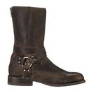 Incaltaminte Femei Frye Jayden Harness Zip Black Smooth Stonewash