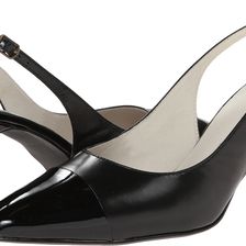 David Tate Grace Black Leather/ Black Patent Tip