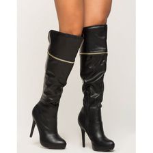 Incaltaminte Femei CheapChic Karo-s Night And Day Boot Black