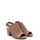 Incaltaminte Femei CheapChic Afternoon Delight Faux Suede Heels Taupe