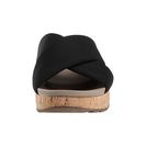 Incaltaminte Femei Rockport Land Boulevard Cross Slide Flatform Sandal Black Stretch