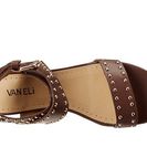 Incaltaminte Femei Vaneli Emera Dark Tan CalfGold Hardware