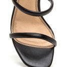 Incaltaminte Femei CheapChic Sleek Step Triple Strap Heels Black