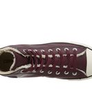 Incaltaminte Femei Converse Chuck Taylorreg All Starreg Hi LeatherShearling Deep BordeauxNaturalEgret