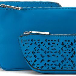 Ivanka Trump Rio Nesting Cosmetic Cases Lasercut Vivid Blue