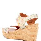 Incaltaminte Femei Gentle Souls by Kenneth Cole Juniper Berry Floral Wedge Sandal GREEN MULT