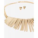 Bijuterii Femei CheapChic Laila Metal Beam Necklace Met Gold