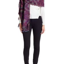 Accesorii Femei Vince Camuto Geo Print Boucle Wrap NAVY