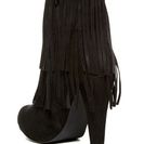 Incaltaminte Femei OPPO Phoebe Fringe Bootie BLACK