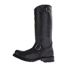 Incaltaminte Femei Frye Engineer Shearling Tall Black Recycled RubberShearling