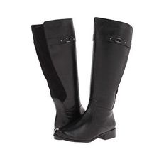 Incaltaminte Femei Vaneli Ramex Boot (Wide Shaft) Black NappaBlack Super Star Suede