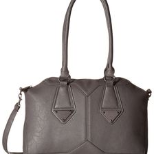 Rampage Triangle Plate Satchel Grey