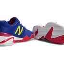 Incaltaminte Femei New Balance Womens Court 1296 Blue with Coral Lime