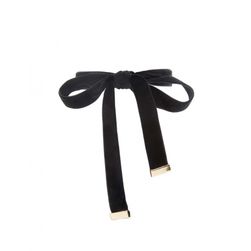 Bijuterii Femei Forever21 Velvet Bow Bracelet Black