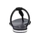 Incaltaminte Femei Calvin Klein Harla Black Laquered Snake Print Leather