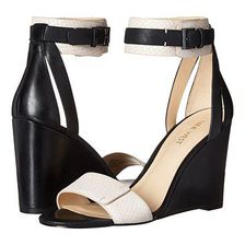 Incaltaminte Femei Nine West Finula BlackOff-White Leather