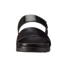 Incaltaminte Femei McQ Stoke Sandal BlackGold Brush Off Leather