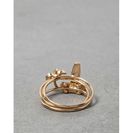 Bijuterii Femei Forever21 Flash Trash Board and Palm Tree Ring Set Gold