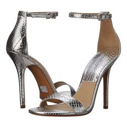 Incaltaminte Femei Michael Kors Jacqueine Runway Silver Specchio Genuine Snake