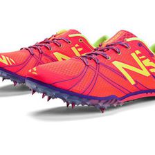 Incaltaminte Femei New Balance Womens MD500v3 Spike Diva Pink with Yellow Purple