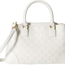 Vera Bradley Emma Satchel Ikat Diamonds Oyster