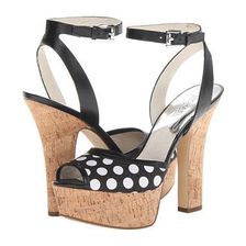 Incaltaminte Femei Michael Kors Adria Ankle Strap BlackWhite