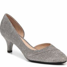 Incaltaminte Femei Naturalizer Deva Glitter Pump Silver Metallic