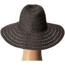 Accesorii Femei Vince Camuto Lurex Shine Braided Wide Brim Hat Black