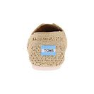 Incaltaminte Femei TOMS Crochet Classics Gold Crochet Metallic