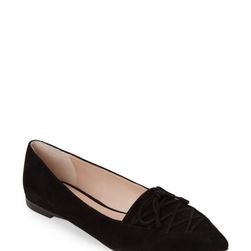 Incaltaminte Femei French Connection Black Gesine Pointed Toe Loafers Black