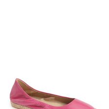 Incaltaminte Femei Via Spiga Arnelia Leather Espadrille Flat CERISE