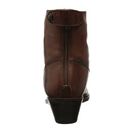 Incaltaminte Femei Frye Ruby Short Back Zip Brown Smooth Vintage Leather