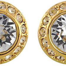 Swarovski Angelic Gold-Plated Pierced Earrings 1081941 N/A
