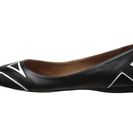 Incaltaminte Femei French Sole Quiver BlackWhite Leather