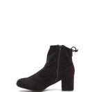 Incaltaminte Femei CheapChic Drawstring Together Block Booties Black