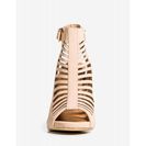 Incaltaminte Femei CheapChic Paris-19 Cross The Line Bootie Nude